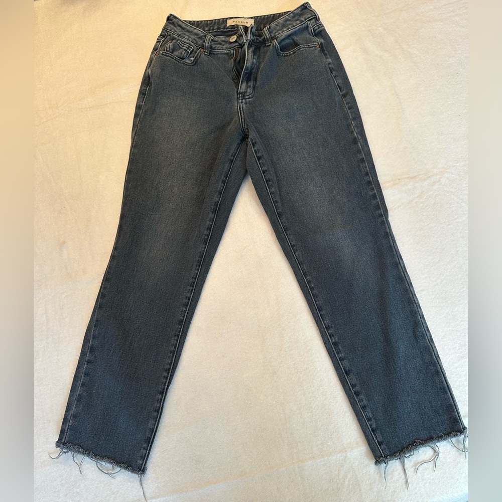 Dark Blue Mom Jeans